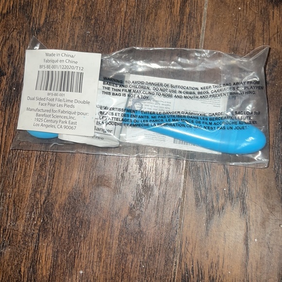 Barefoot Scientist - Dual Sided Foot File/Lime Double Face Pour Les Pieds - Picture 5 of 6